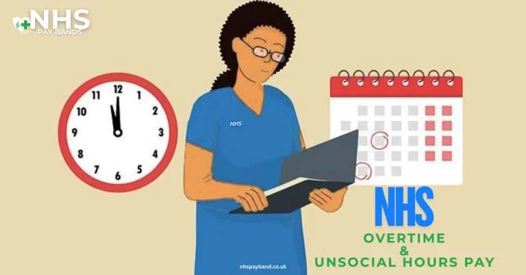 picture showing nhs staff staff working overtime late night